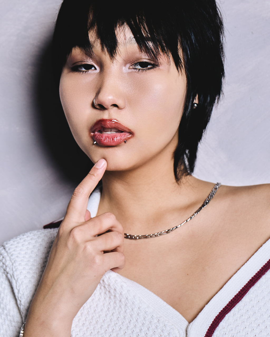 TRICOTÉE HERS - WHITE BERRY