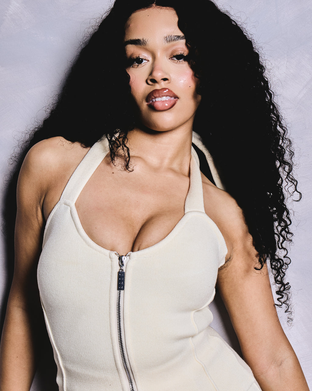 "ZIP ME DOWN" SHORTSET - VANILLA VICE