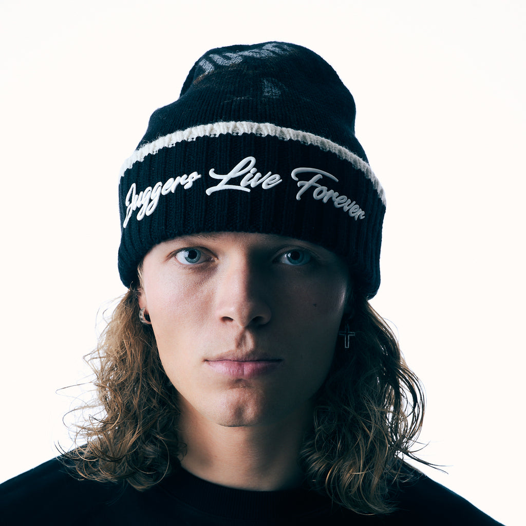 PREORDER SEPTEMBER 25TH JUGGERS LIVE FOREVER - CASHMERE WOOLY HAT