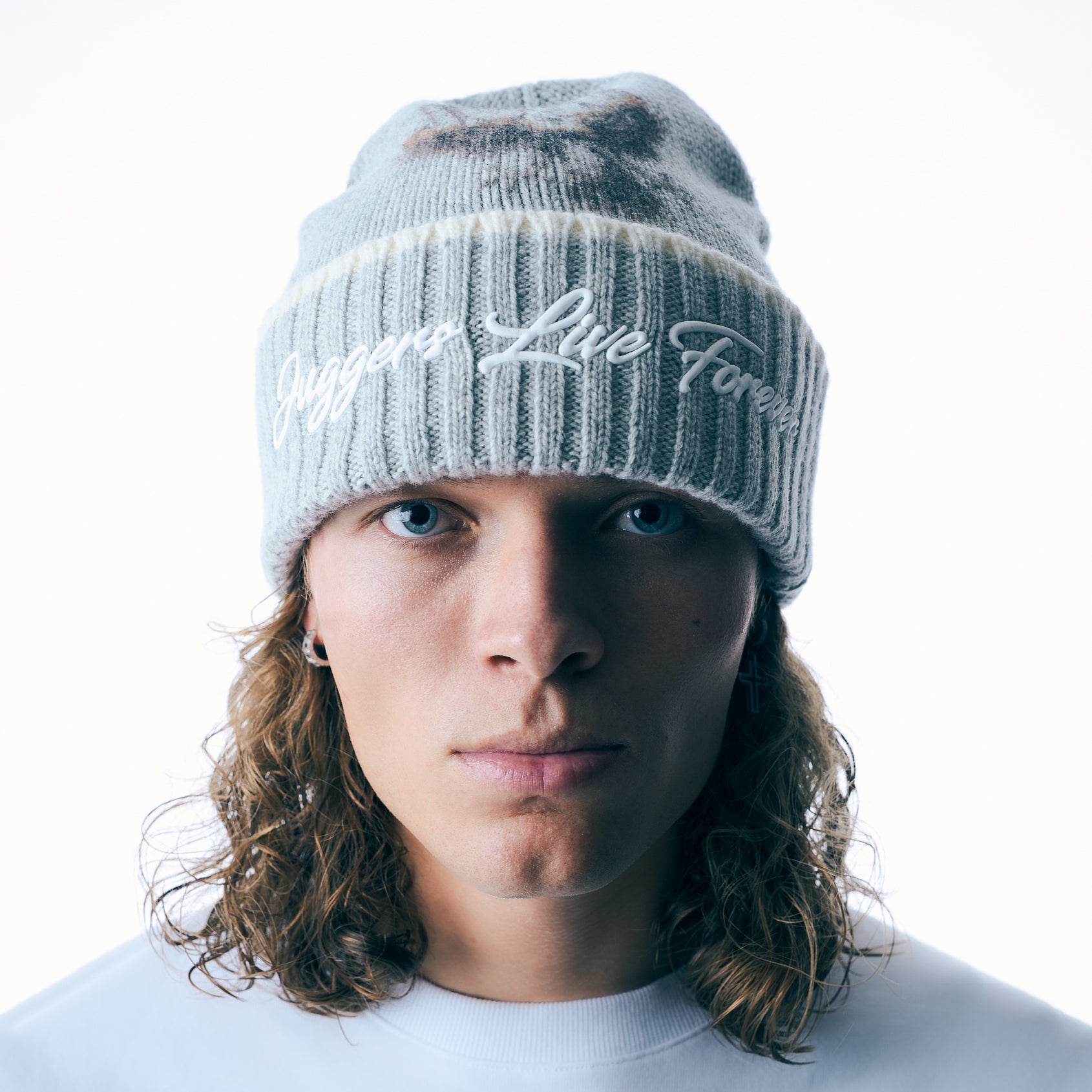 JUGGERS LIVE FOREVER BEANIE - SUBGREY