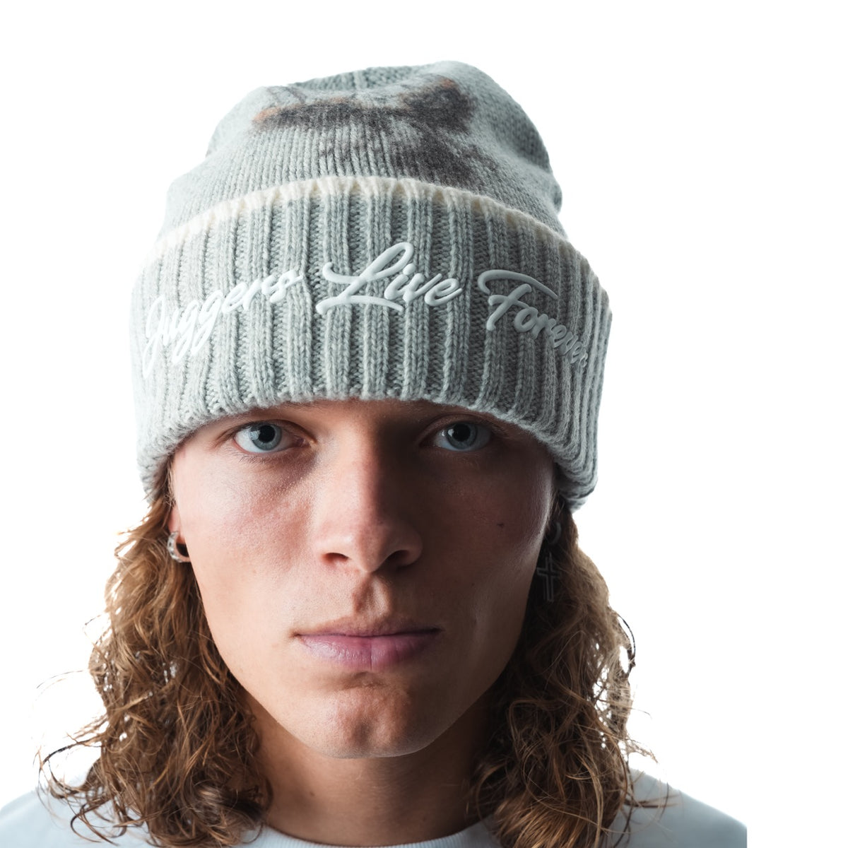 JUGGERS LIVE FOREVER BEANIE - SUBGREY