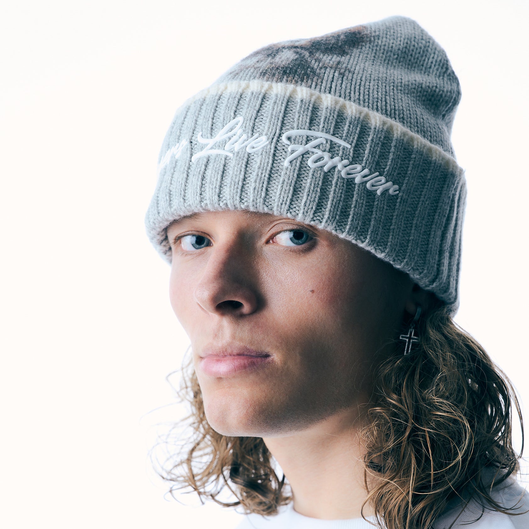 JUGGERS LIVE FOREVER BEANIE - SUBGREY