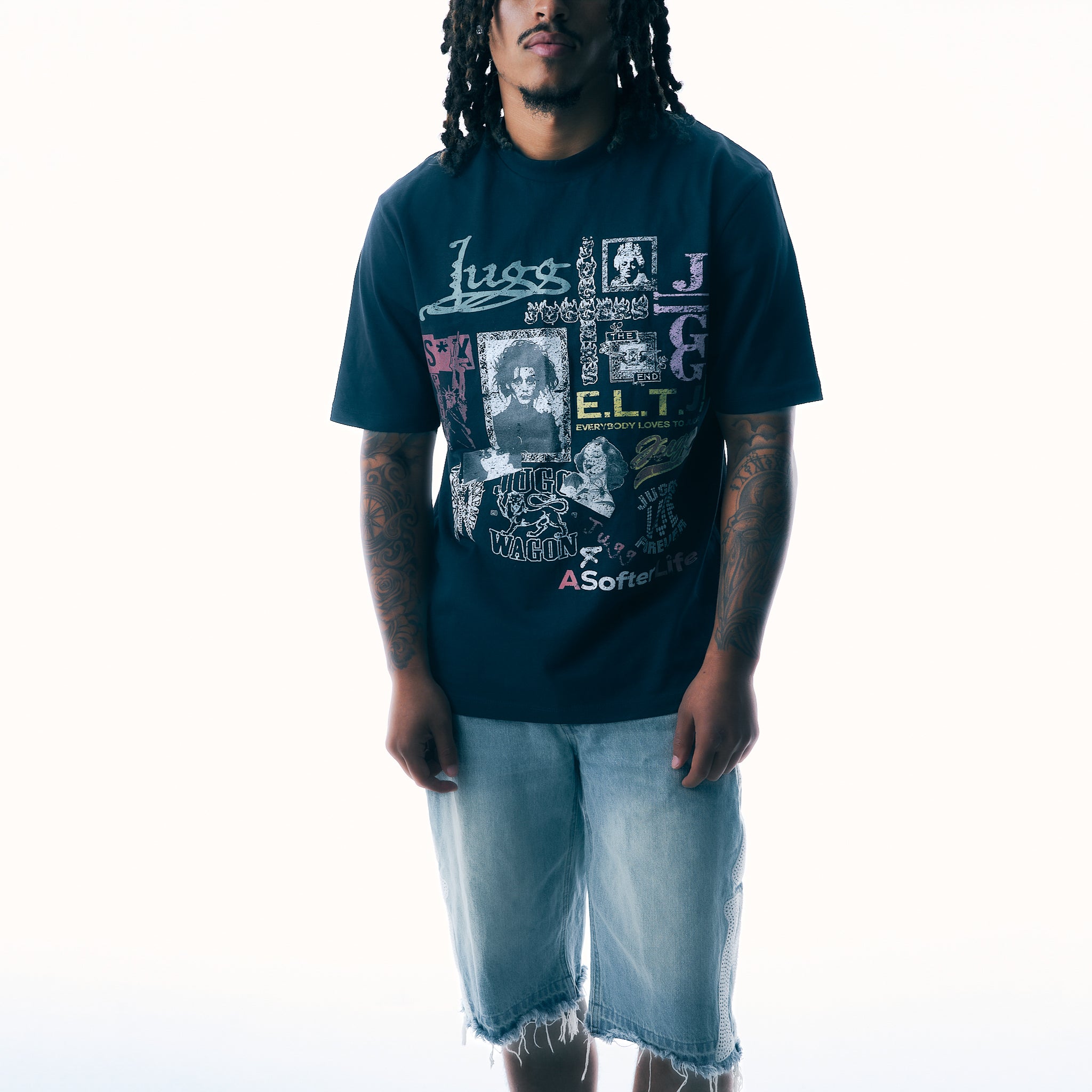 COLLAGE T - NAVY