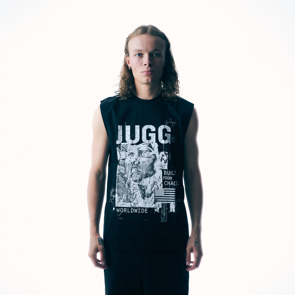 CHAOS VEST - BLACK & WHITE
