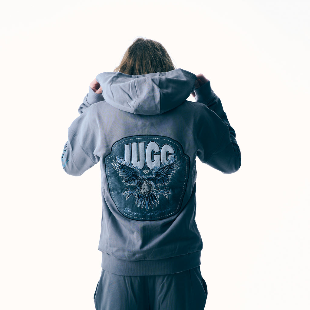 SUR LA LUNE TRACKY - GREY & ICE BLUE