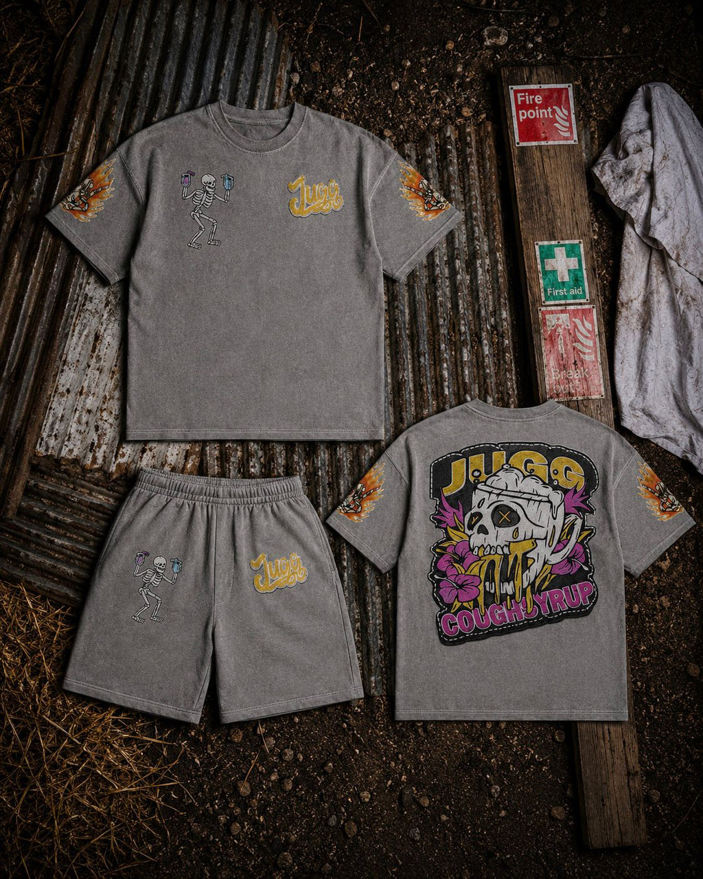 COUGHSYRUP SHORTS SET - COLLECTION