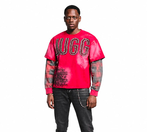 CROP IKETERU 2 LAYER SWEATSHIRT - COLLECTION