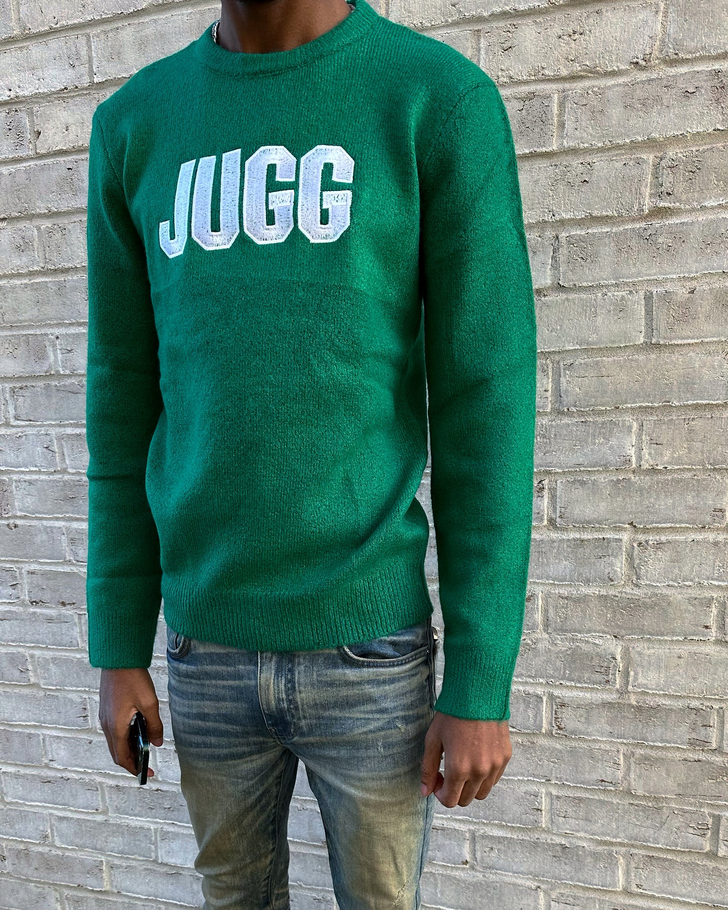 Pashmina Green Aburro Jumper